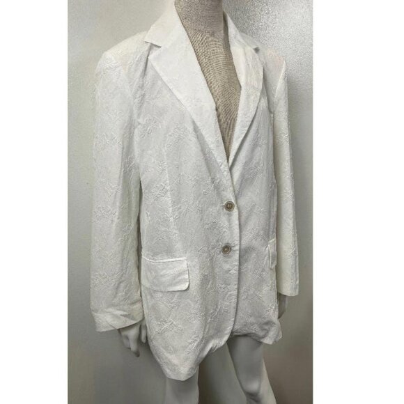 ERIKA CAVALLINI OVERSIZED FLOCKED JACKET - Picture 2 of 13